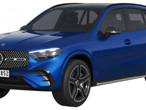 Mercedes-Benz GLC AMG-Line 2023 3D Model