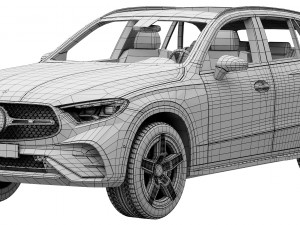 Mercedes-Benz GLC AMG-Line 2023 Modelo 3D