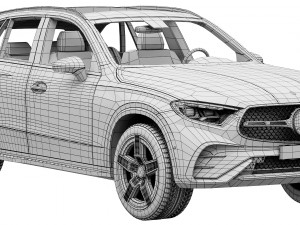 Mercedes-Benz GLC AMG-Line 2023 Modelo 3D