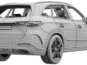 Mercedes-Benz GLC AMG-Line 2023 Modelo 3D