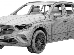 Mercedes-Benz GLC 2023 3D Model
