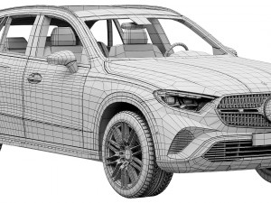 Mercedes-Benz GLC 2023 3D Model