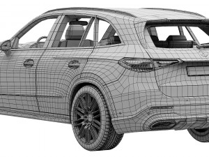 Mercedes-Benz GLC 2023 3D Model
