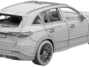 Mercedes-Benz GLC 2023 3D Model