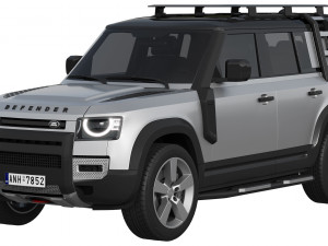 Land Rover Defender EXPLORER PACK 3D Model