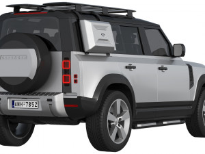 Land Rover Defender EXPLORER PACK 3D Model