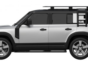 Land Rover Defender EXPLORER PACK 3D Model