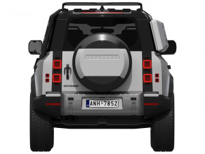 Land Rover Defender EXPLORER PACK 3D Model