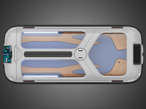 Sci-fi Cryo Chamber Cryopod 3D Model