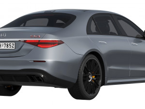 Mercedes-Benz S63 AMG E Performance 2023 3Dモデル