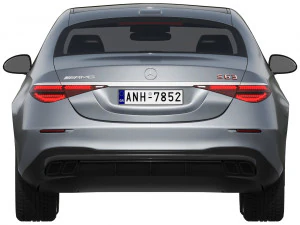 Mercedes-Benz S63 AMG E Performance 2023 3D Model