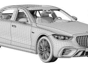 Mercedes-Benz S63 AMG E Performance 2023 3Dモデル