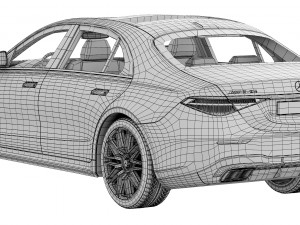 Mercedes-Benz S63 AMG E Performance 2023 3Dモデル