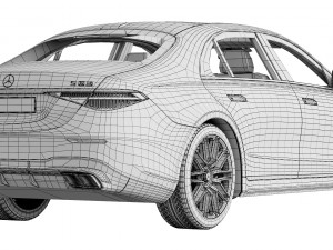 Mercedes-Benz S63 AMG E Performance 2023 3Dモデル