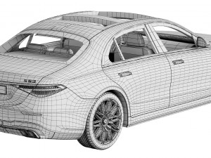 Mercedes-Benz S63 AMG E Performance 2023 3Dモデル