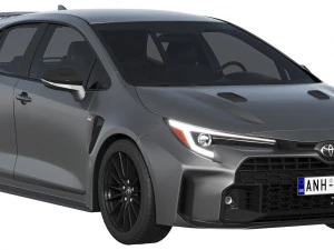 टोयोटा जीआर कोरोला 2023 3D मॉडल