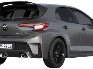 Toyota GR Corolla 2023 3Dモデル