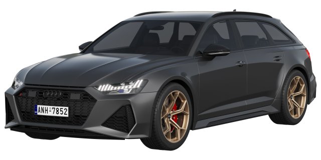 Audi RS6 Avant performance 2023 3D Модель .c4d .max .obj .3ds .fbx .stl .blend 