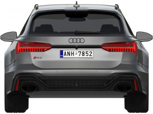 Audi RS6 Avant performance 2023 3D Модель