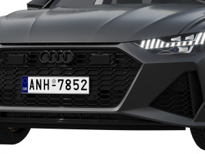 Audi RS6 Avant performance 2023 3D Модель