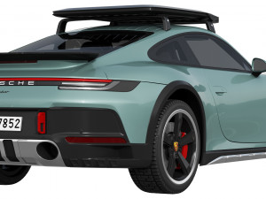 Porsche 911 Dakar 2023 3D-Modell