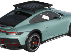 Porsche 911 Dakar 2023 3D-Modell