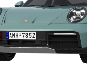 Porsche 911 Dakar 2023 3D-Modell
