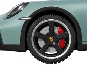 Porsche 911 Dakar 2023 3D-Modell