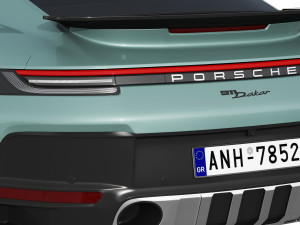 Porsche 911 Dakar 2023 3D-Modell