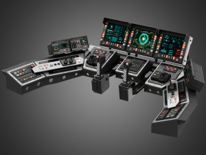 Spaceship control panel 3D 모델