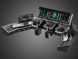 Spaceship control panel 3D Model