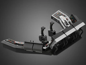 Spaceship control panel 3D Model