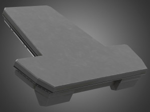Spaceship control panel 3D Модель