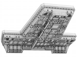 Spaceship control panel 3D Модель