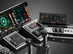 Spaceship bridge interior 3D Model