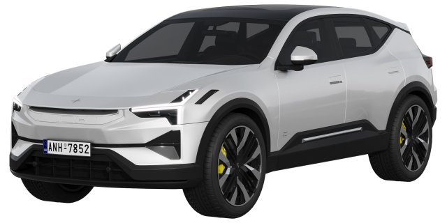 Polestar 3 Model 3D .c4d .max .obj .3ds .fbx .stl .blend 