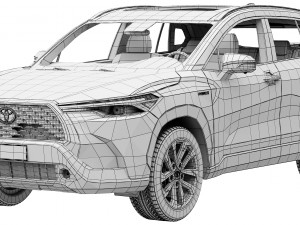 Toyota Corolla Cross 2023 Modelo 3D