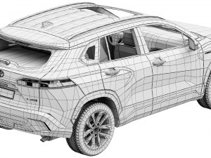 Toyota Corolla Cross 2023 Modelo 3D