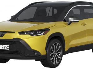 Toyota Corolla Cross Híbrido 2023 Modelo 3D