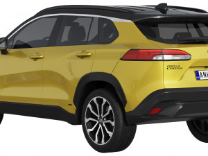 Toyota Corolla Cross Hybrid 2023 Modelo 3D