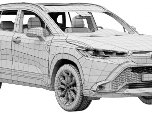 Toyota Corolla Cross Hybrid 2023 Modelo 3D