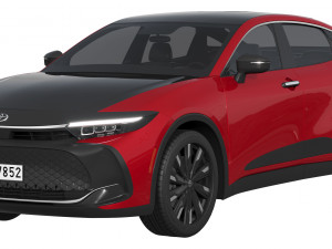 Toyota Crown 2023 3D Model