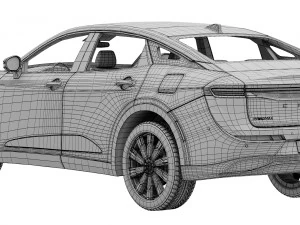 Toyota Crown 2023 3D Model