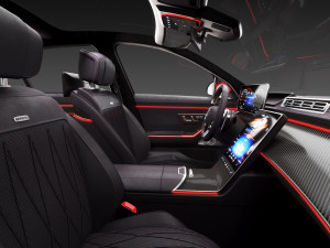 Mercedes-Benz S63 AMG interior 3D Model