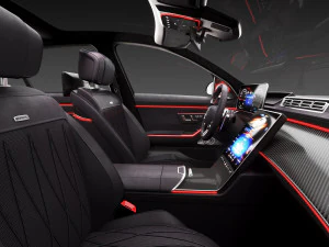 Mercedes-Benz S63 AMG interior 3D Model