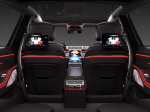 Mercedes-Benz S63 AMG interior 3D Model