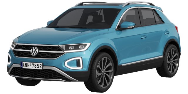 Volkswagen T-Roc 2022 3Dモデル .c4d .max .obj .3ds .fbx .stl .blend 