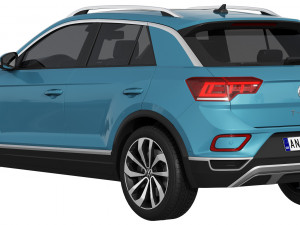 Volkswagen T-Roc 2022 3Dモデル