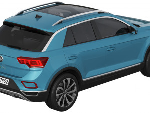 Volkswagen T-Roc 2022 3Dモデル