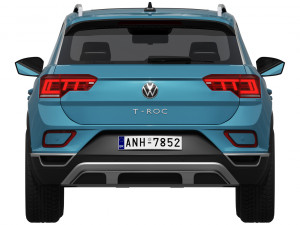 Volkswagen T-Roc 2022 3Dモデル